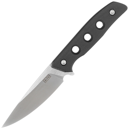 Za-Pas Knives Ambro Black G10, Satin D2 (AM-G10-BL)