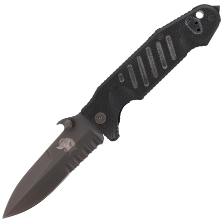 Nóż FOX Delta Spec Ops Knife Col Moschin, Black (FX-SOK09CM01 E)