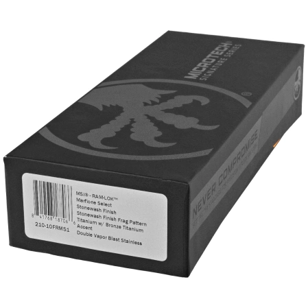 Nóż składany Microtech MSI S/E Ram-Lok Marfione Select Frag Titanium, Bronze HW, Stonewashed M390MK by Tony Marfione (210-10FRMS1)