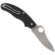Spyderco UK Penknife Drop Point Knife Black FRN, Satin CTS BD1N by Sal Glesser (C94PBK3)