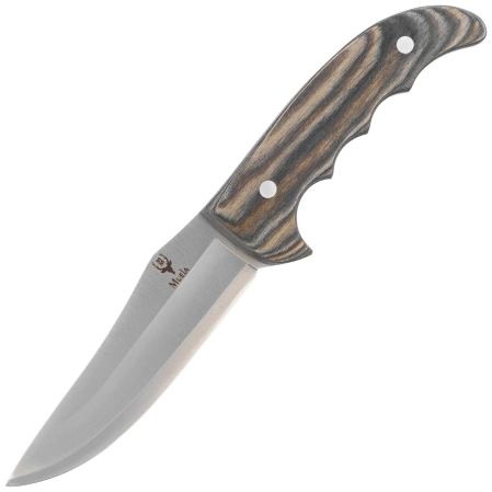 Muela Outdoor-12M Knife Evergreen Pressed Wood, Satin X50CrMoV15