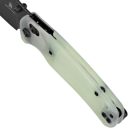 Nóż składany Bestechman Cicada's Wing Jade G10, Black 10Cr15MoV (BMK06A)