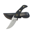 Kubey Blade Hunter Knife Black G10, Beadblasted 14C28N by Mikkel Willumsen (KU375A)