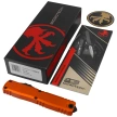 Microtech Ultratech Gen IV S/E OTF Knife Orange Aluminum, Black M390MK by Tony Marfione (11214-1OR)