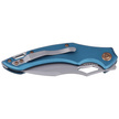 FoxEdge Sparrow Blue Anodized Aluminium, Sand Blasted by Denis Simonutti (FE-030)