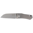 Nóż składany Real Steel Solis Gray Titanium, Satin N690 by Poltergeist Work (7061S)