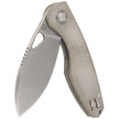 Nóż składany FOX Chilin OD Green Canvas Micarta, Stonewashed M398 by Jesper Voxnæs (FX-530 MOD)