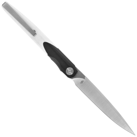 Nóż składany Bestechman Lanza Black/White G10, Satin/Stonewashed 14C28N by Grzegorz Grabarski (BMK14A)
