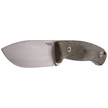 Nóż LionSteel Bushcraft Green Canvas Micarta, Satin M390 by Moletta (M2M CVG)