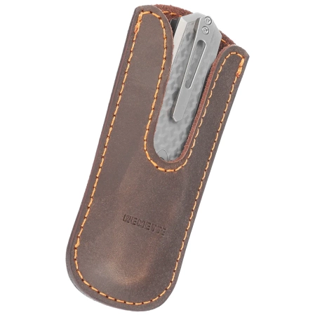 Remette Swordfish Titanium / Red Blue Carbon Fiber, Pearlescent M390 (ZL101B3)