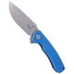 Nóż Kubey Knife Blue G10, Bead Blasted D2 (KU901B)