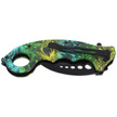Nóż składany karambit Herbertz CJH Snake Design, Black Blade (ART000139 - 572613)