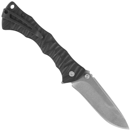 Nóż składany Tecnocut TCN6520BC-SSW - Black G10, Stonewashed 440