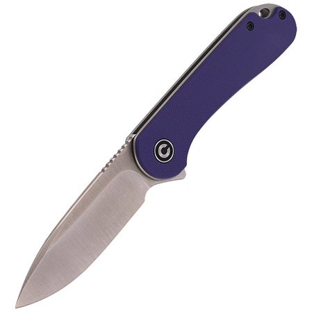 CIVIVI Knife Elementum Flipper Purple G10, Satin Finish (C907V)