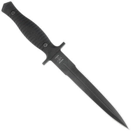 Spartan Blades George V-14 Dagger Knife Black G10, Black PVD MagnaCut by Les George (SB27BKBKKYBK)