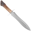 Muela BW-24S Remate Crown Stag Knife, Satin X50CrMoV15