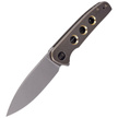 WE Knife Shakan LE No 172/210 Bronze Titanium, Gray Stonewashed CPM 20CV (WE20052B-2)