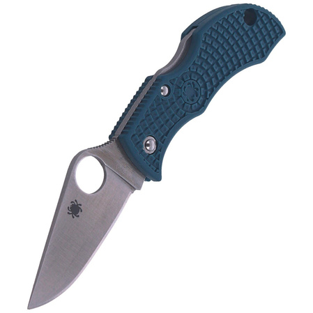 Nóż Spyderco Manbug Blue FRN K390 Plain (MFPK390)