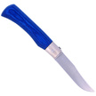 Antonini Old Bear Laminated Blue Wood, Satin Stainless knife (9307/21_MBK)