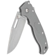 Demko AD20.5 CP Knife Grey Grivory, Stonewashed AUS10A by Andrew Demko (AD20.5-10A-GREY GRIVORY-CP)