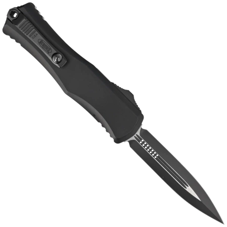 Microtech Hera II D/E Black Aluminum, Black M390MK by Tony and Sean Marfione