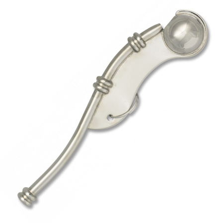 Gwizdek bosmański Barbaric Boatswain-Military Chrome Metal (33035)