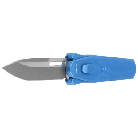 Remette RT-Swordfish T Knife Blue Aluminum/Fat Carbon, Stonewashed 14C28N (ZL103C4)