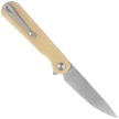 Nóż składany Bestechman Flick Khaki G10, Satin/Stonewashed D2 by Ostap Hel (BMK13C)