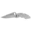 Spyderco Police Model Stainless Steel PlainEdge Knife (C07P)
