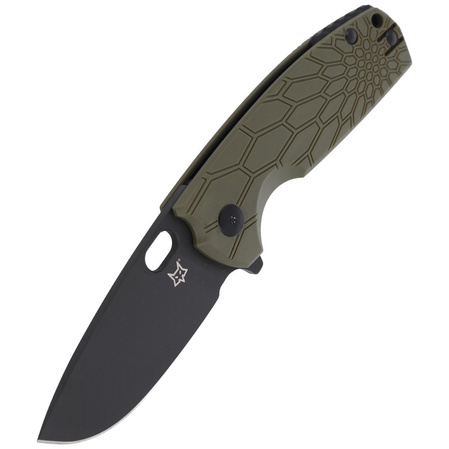 Nóż FOX Core FRN OD Green, Cerakote Black by Jesper Voxnaes (FX-604 OD)