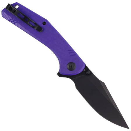 Sencut Knife Actium Purple G10, Black Stonewashed D2 (SA02D)