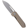 Nóż składany Kubey Royal Tan G10, Beadblasted D2 by Colin Maisonpierre (KU321D)