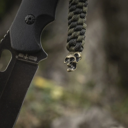 Przywieszka do noża M-Tac Helix Skull Black/Olive paracord (10283201)