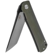 Nóż składany Bestech Kendo Army Green G10, Black / Satin D2 (BG06B-2)