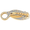 Nóż składany CJH Herbertz Karambit Einhandmesser Gold AISI 420 (ART000140 - 583612)
