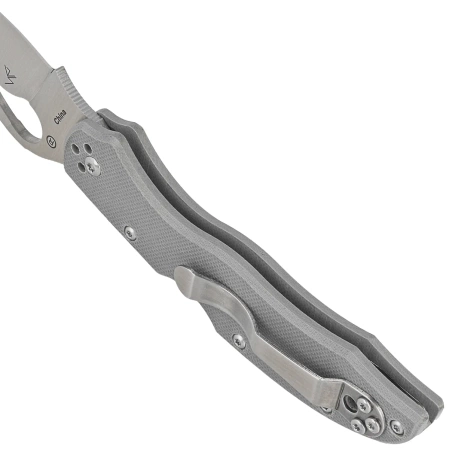 Nóż składany Spyderco Byrd Gooney Gray G10, Satin 9Cr14MoV by Sal Glesser (BY24GPGY)
