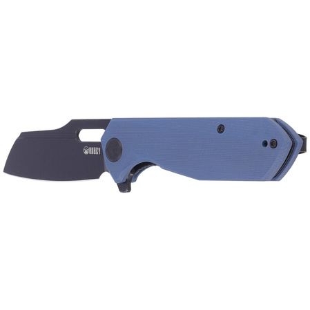 Nóż składany Kubey Atlas Blue G10, Dark Stonewashed 14C28N by Jelly Jerry (KU328B)