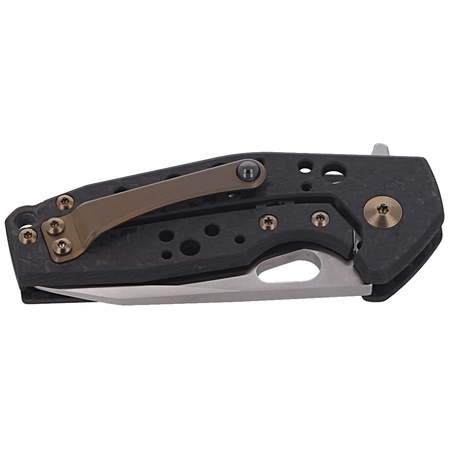 FOX Suru Carbon Fiber Frame Lock, Satin by Jesper Voxnæs (FX-526 CF)