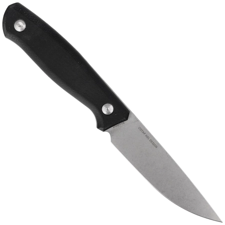 Nóż Real Steel Arbiter Black G10, Stonewash 9Cr18Mov by Ostap Hel (3811)