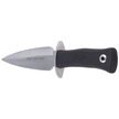 Muela Caribu.G Remate Black Rubber Knife, Satin X50CrMoV15