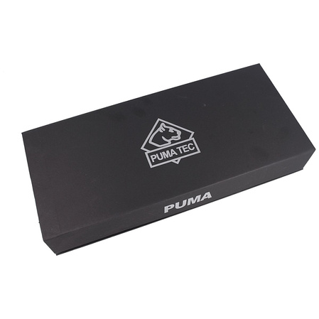 Puma Solingen Hunting Knife Wood, Gold Titanium Coating (326213)