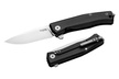 Nóż składany LionSteel Myto Black Aluminium, Stonewashed M390 by Molletta (MT01A BS)