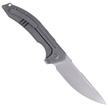 Nóż WE Knife Quixotic Gray Titanium, Silver Bead Blasted CPM 20CV (WE21016-1)