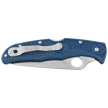 Spyderco Endura 4 Lightweight Knife Cobalt Blue FRN, Satin CPM SPY27 by Sal Glesser (C10PCBL)
