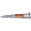 Nóż motylek Böker Magnum Balisong Wood Large (06EX405)