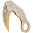 Nóż składany CJH Herbertz Karambit Einhandmesser Gold AISI 420 (ART000140 - 583612)