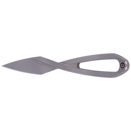 CIVIVI D-Art Neck Knife, Silver Bead Blasted D2 by Ostap Hel (C21001-1)