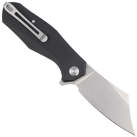 Nóż Kubey Knife Echo, Black G10, Bead Blasted D2 (KU329A)