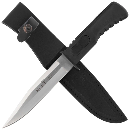 Nóż Muela SP-14 Black Rubber, Satin Nitro-42