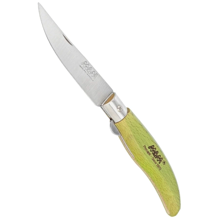 MAM Iberica S z blokadą, Green Beech Wood, Steel HD knife (2011-GR)
